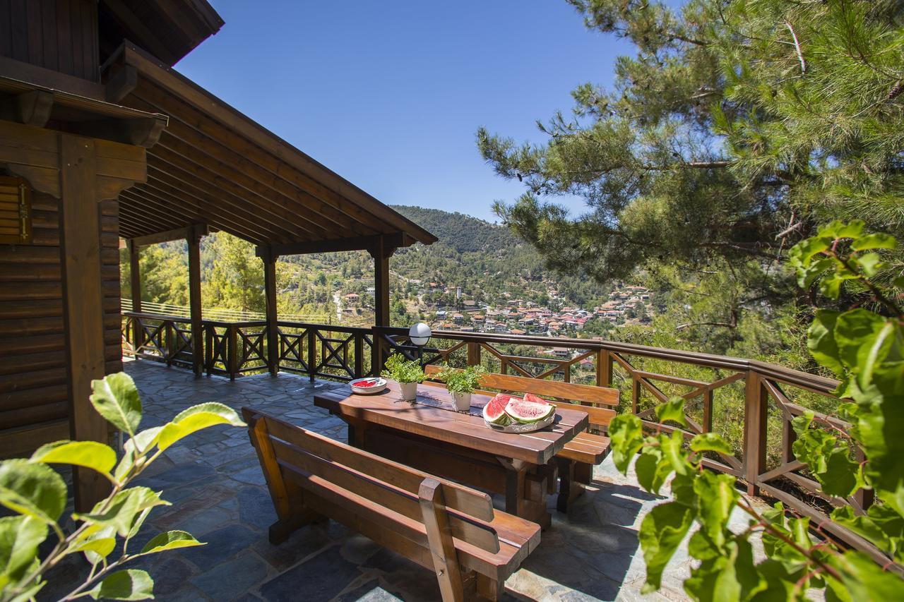 Villa Ricky Chalet Near Troodos à Spilia Extérieur photo