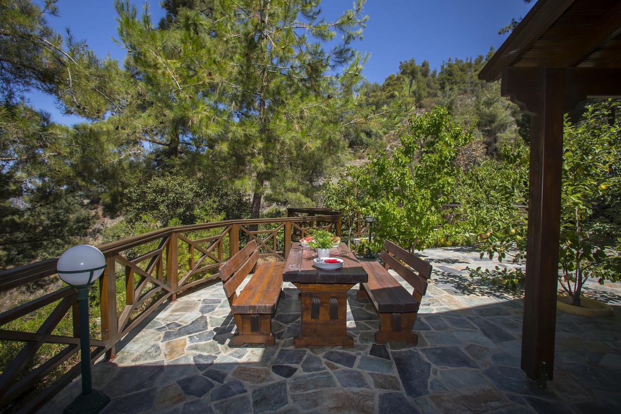 Villa Ricky Chalet Near Troodos à Spilia Extérieur photo