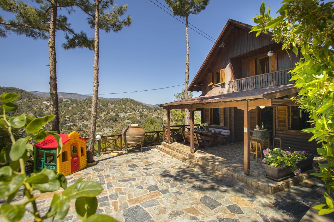 Villa Ricky Chalet Near Troodos à Spilia Extérieur photo